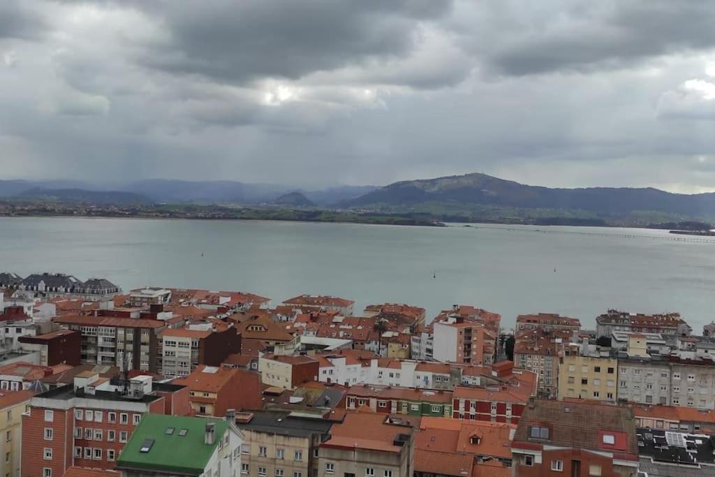 C01A05 Precioso Apartamento Con Vistas Al Mar Santander Exterior foto
